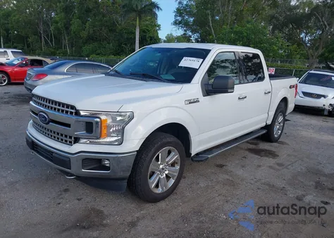 2018 Ford F-150 Xlt из США, поврежденный, VIN 1FTEW1E52JFD24662